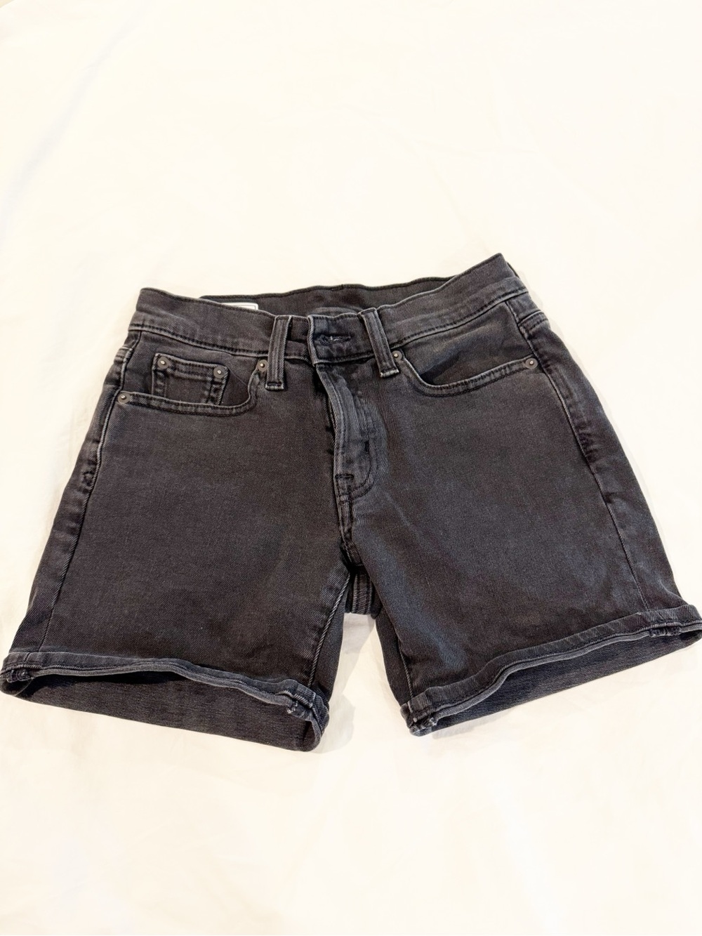 GAP Women's Black Denim Jean Shorts Size 24
